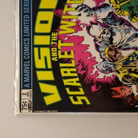 Comic Book A Marvel Comics Limited Series Vision and the Scarlet Witch 198 - Picture 2 of 6